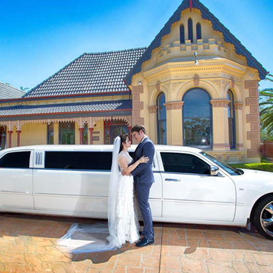 Chysler wedding Limousine